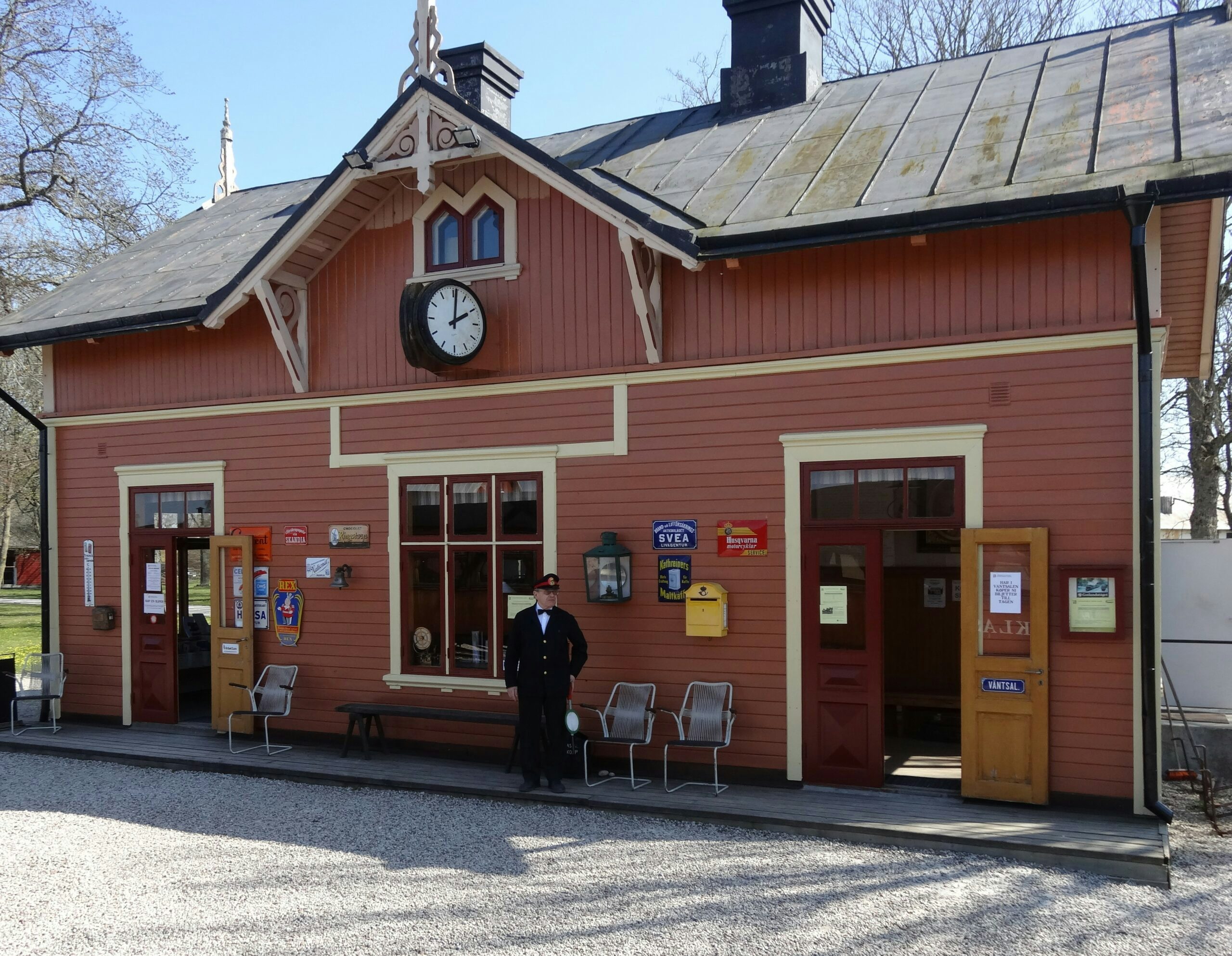 Gotlands Jernvägsmuseum i Dalhem