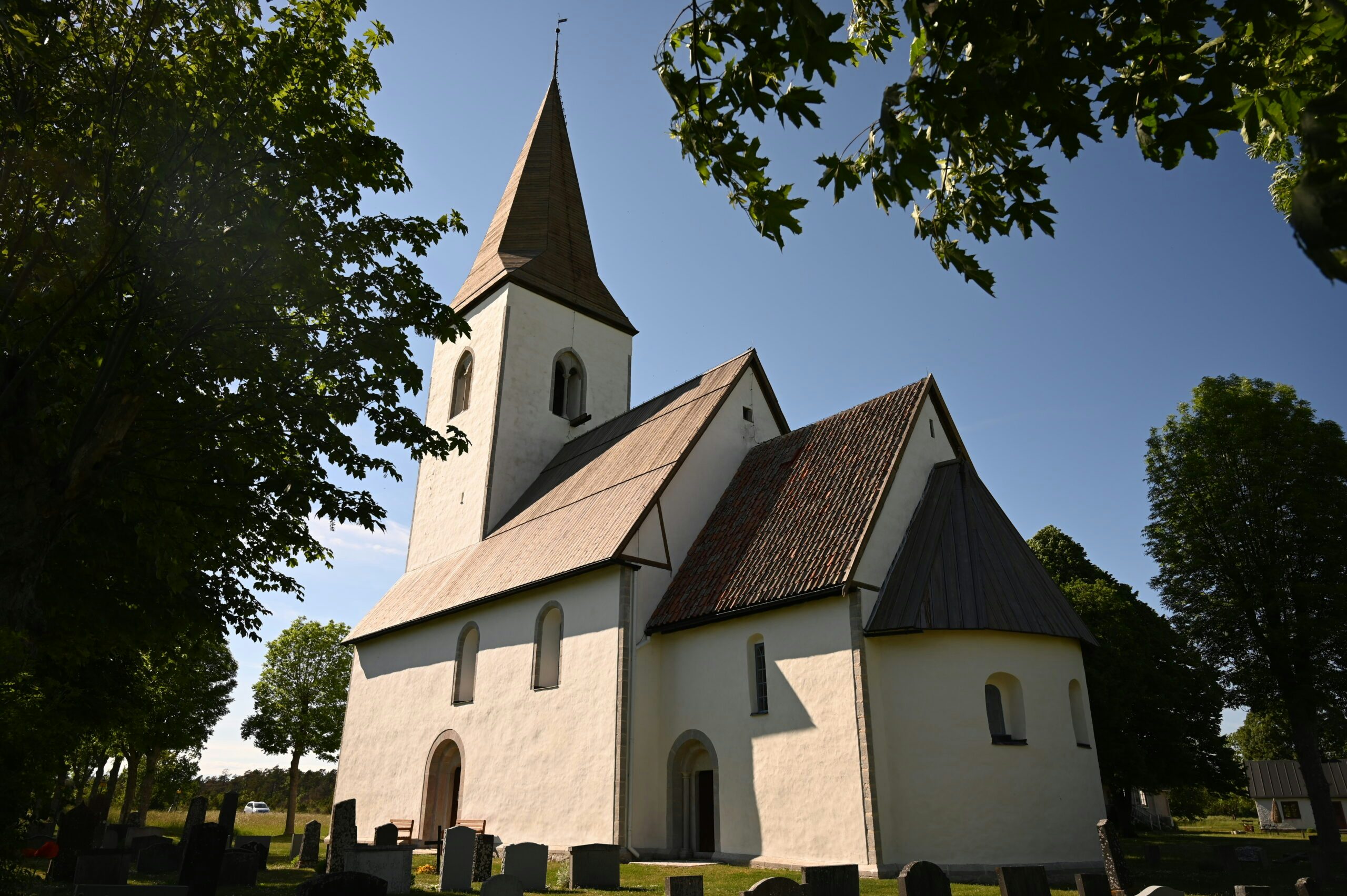 Hejdeby kyrka på mellersta Gotland