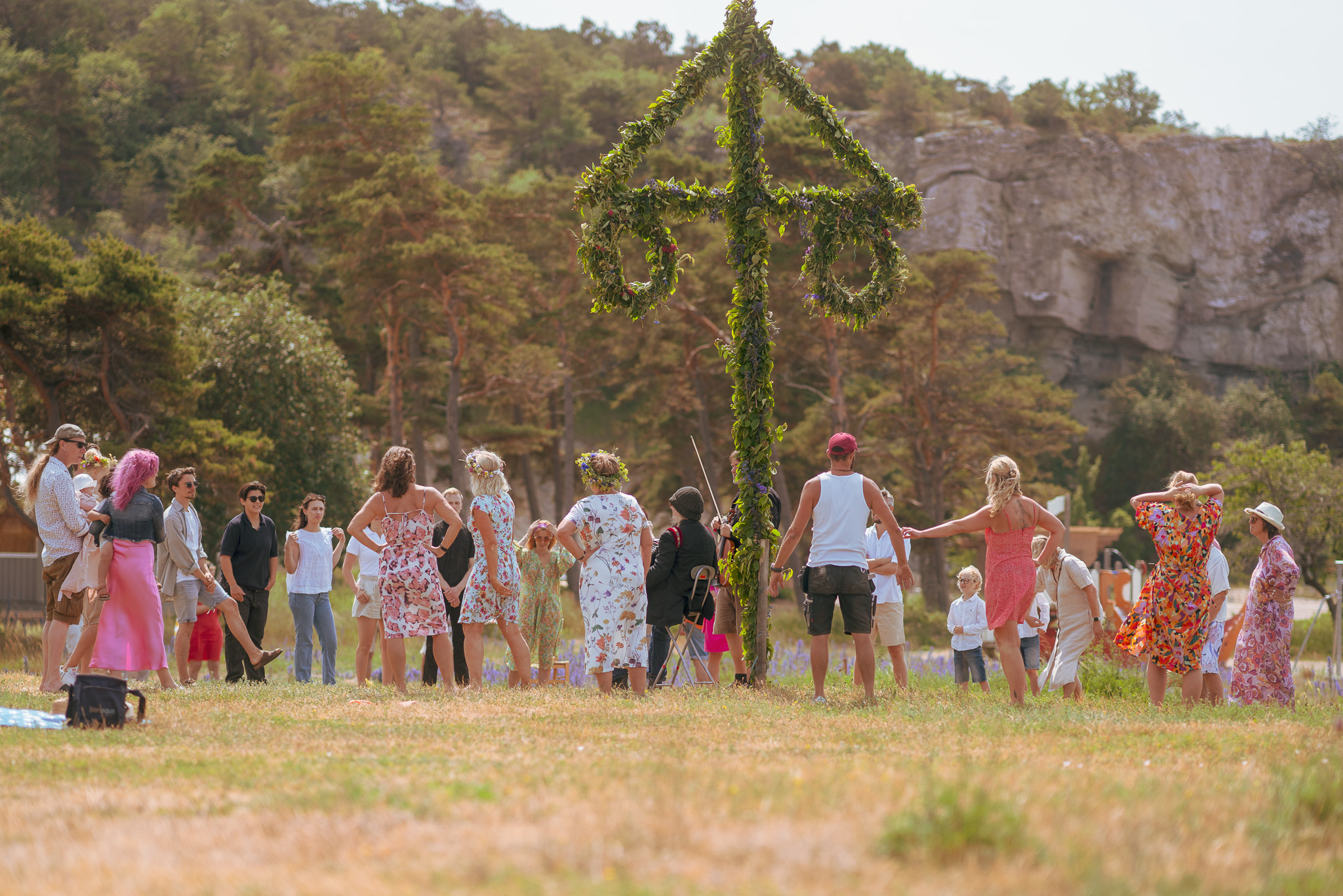 Midsommar på Vidhave